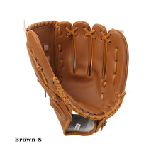 Load image into Gallery viewer, Baseball Glove Outdoor Sports Glove Softball Practice Baseball Mitt Glove Equipment Left Hand For Adults kids Man Training Glove
