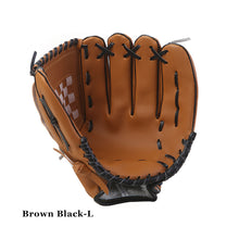Load image into Gallery viewer, Baseball Glove Outdoor Sports Glove Softball Practice Baseball Mitt Glove Equipment Left Hand For Adults kids Man Training Glove
