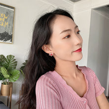 Load image into Gallery viewer, Fashion Personality Rice Beads Flower Earrings Crystal Braided Flower Color Earrings Beaded Cute Fresh Creative Women Jewelry
