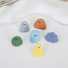 Load image into Gallery viewer, Cute Cartoon Cloud Earrings Funny Smiley Cute Summer Spring Simple Personality Earrings Women Girls Ear Clips Ear Stud Jewelry
