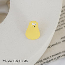 Load image into Gallery viewer, Cute Cartoon Cloud Earrings Funny Smiley Cute Summer Spring Simple Personality Earrings Women Girls Ear Clips Ear Stud Jewelry
