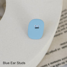 Load image into Gallery viewer, Cute Cartoon Cloud Earrings Funny Smiley Cute Summer Spring Simple Personality Earrings Women Girls Ear Clips Ear Stud Jewelry
