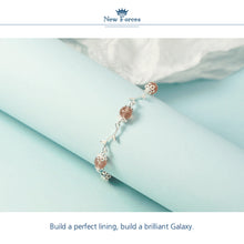 Load image into Gallery viewer, Fashion Beaded Branch Strawberry Crystal Bracelet Adjustable Retro Bracelet Pink Crystal Women Elegant Jewelry Gift Accessories
