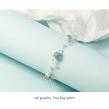 Load image into Gallery viewer, Fashion Beaded Branch Strawberry Crystal Bracelet Adjustable Retro Bracelet Pink Crystal Women Elegant Jewelry Gift Accessories
