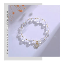 Load image into Gallery viewer, Fashion Beaded Branch Strawberry Crystal Bracelet Adjustable Moon Star Bracelet White Women Elegant Jewelry Gift Accessories
