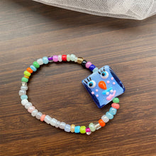 Load image into Gallery viewer, Cute Colored Little Monster Bracelet Cartoon Rice Beads Beaded Niche Design Elastic Bracelet Wristband Jewelry Women Gifts
