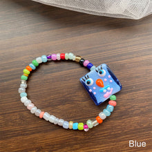 Load image into Gallery viewer, Cute Colored Little Monster Bracelet Cartoon Rice Beads Beaded Niche Design Elastic Bracelet Wristband Jewelry Women Gifts
