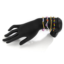 Load image into Gallery viewer, 4pcs/set Boho Colorful Daisy Flower Rice Bead Bracelet Simple Beaded Wristband Charm Set Summer Women Jewelry Accessories
