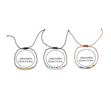 Load image into Gallery viewer, 3pcs/set Personality Letter Heart Set Bracelet Female Adjustable Rice Beads Bohemia Summer Jewelry Beaded Bracelet Wristband

