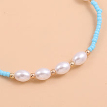Load image into Gallery viewer, Simple Imitation Pearl Rice Bead Bracelet Summer Women Female Braided Bracelet Set Wristband Jewelry Accessories
