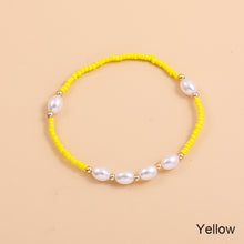 Load image into Gallery viewer, Simple Imitation Pearl Rice Bead Bracelet Summer Women Female Braided Bracelet Set Wristband Jewelry Accessories
