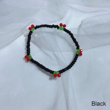 Load image into Gallery viewer, Fashion All-match Creative Hand-woven Beaded Bracelet Small Fresh Cherry Bracelet Creative Women Jewelry Wristband
