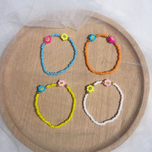 Load image into Gallery viewer, Fashion Colorful Hand Beaded Bracelet Sun Flower Stretch Braided Ring Flower Millet Bead Bracelet Women Jewelry Accessories
