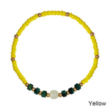 Load image into Gallery viewer, Fashion Boho Bead Bracelet Women's Ethnic Color Stacked Glass Bead Stretch Bracelet Female Beaded Wristband Jewelry
