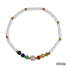 Load image into Gallery viewer, Fashion Boho Bead Bracelet Women's Ethnic Color Stacked Glass Bead Stretch Bracelet Female Beaded Wristband Jewelry
