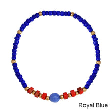 Load image into Gallery viewer, Fashion Boho Bead Bracelet Women's Ethnic Color Stacked Glass Bead Stretch Bracelet Female Beaded Wristband Jewelry
