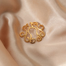 Load image into Gallery viewer, Fashion Creative Flower Type Rodless Fake Nipple Ring Female Ladies Nipple Nails Women Gold Body Accessories Jewelry
