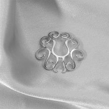 Load image into Gallery viewer, Fashion Creative Flower Type Rodless Fake Nipple Ring Female Ladies Nipple Nails Women Gold Body Accessories Jewelry
