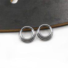 Load image into Gallery viewer, Surgical Steel Segment Nose Ring Septum Round Cartilage Earrings Body Piercing Jewelry for Women Men Body Piercing Jewelry
