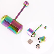 Load image into Gallery viewer, Creative Vibrating Tongue Ring Stainless Steel Electroplating Vibrating Tongue Nail Human Body Piercing Women Men Jewelry
