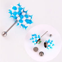 Load image into Gallery viewer, Creative Vibrating Tongue Ring Stainless Steel Electroplating Vibrating Tongue Nail Human Body Piercing Women Men Jewelry
