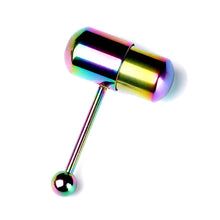 Load image into Gallery viewer, Creative Vibrating Tongue Ring Stainless Steel Electroplating Vibrating Tongue Nail Human Body Piercing Women Men Jewelry
