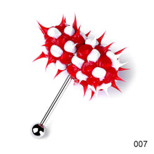 Load image into Gallery viewer, Creative Vibrating Tongue Ring Stainless Steel Electroplating Vibrating Tongue Nail Human Body Piercing Women Men Jewelry
