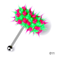 Load image into Gallery viewer, Creative Vibrating Tongue Ring Stainless Steel Electroplating Vibrating Tongue Nail Human Body Piercing Women Men Jewelry
