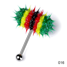 Load image into Gallery viewer, Creative Vibrating Tongue Ring Stainless Steel Electroplating Vibrating Tongue Nail Human Body Piercing Women Men Jewelry
