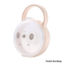 Load image into Gallery viewer, Baby Pacifier Box Pacifier Clip PP Plastic Soother Container Holder Box Travel Storage Case Holder Pacifier Storage Nipple Case
