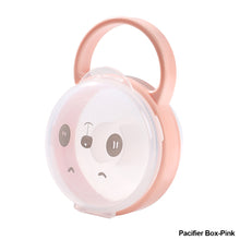 Load image into Gallery viewer, Baby Pacifier Box Pacifier Clip PP Plastic Soother Container Holder Box Travel Storage Case Holder Pacifier Storage Nipple Case

