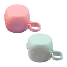 Load image into Gallery viewer, Portable Baby Pacifier Box Infant Soother Container Holder Box Travel Storage Case Holder Pacifier Storage Nipple Cradle Case
