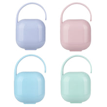 Load image into Gallery viewer, Portable Baby Pacifier Box Infant Soother Container Holder Box Travel Storage Case Holder Pacifier Storage Nipple Cradle Case
