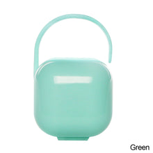 Load image into Gallery viewer, Portable Baby Pacifier Box Infant Soother Container Holder Box Travel Storage Case Holder Pacifier Storage Nipple Cradle Case
