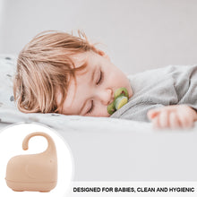 Load image into Gallery viewer, Elephant Shape Baby Pacifier Box Portable Infant Soother Container Holder Box Travel Storage Case Holder Pacifier Storage Nipple Cradle Case
