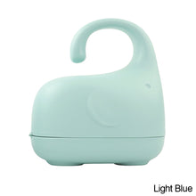 Load image into Gallery viewer, Elephant Shape Baby Pacifier Box Portable Infant Soother Container Holder Box Travel Storage Case Holder Pacifier Storage Nipple Cradle Case
