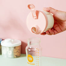 Load image into Gallery viewer, 4 Grid Baby Milk Powder Storage Box Infant Food Container Case Portable Toddler Snack Candy Division Sealing Box
