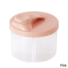 Load image into Gallery viewer, 4 Grid Baby Milk Powder Storage Box Infant Food Container Case Portable Toddler Snack Candy Division Sealing Box
