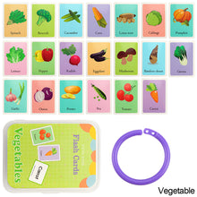 Load image into Gallery viewer, Kids English Learning Flashcards Educational Cards Montessori Flashcards Cognitive Toys Picture Memorise Games Gifts for Children

