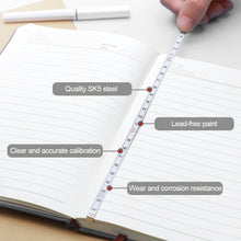 Load image into Gallery viewer, 1pc Creative Mini Tape Measure Pull Ruler Key Ring Measuring Tools Retractable Ruler with Key Chain and Hook Gauging Tool Portable Keychain Keyring Gifts
