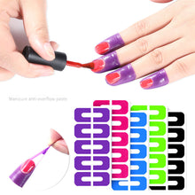 Load image into Gallery viewer, Nail Overflow Stickers Tasteless Peelable Nail Stickers Nail Polish Anti-spill Stickers Nail Art Tools Manicure Supplies

