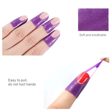 Load image into Gallery viewer, Nail Overflow Stickers Tasteless Peelable Nail Stickers Nail Polish Anti-spill Stickers Nail Art Tools Manicure Supplies
