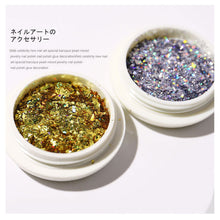Load image into Gallery viewer, Irregular Laser Star Fragment Sequin Nail Stickers Flash Symphony Manicure Decoration DIY Nail Art Accessories
