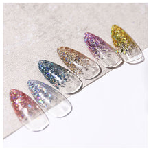 Load image into Gallery viewer, Irregular Laser Star Fragment Sequin Nail Stickers Flash Symphony Manicure Decoration DIY Nail Art Accessories
