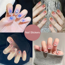 Load image into Gallery viewer, 24pcs/set Multicolor Cute Nail Patches Fake Nail Pieces Removable Fake Nails Extension Nail Art Accessories

