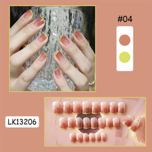 Load image into Gallery viewer, 24pcs/set Multicolor Cute Nail Patches Fake Nail Pieces Removable Fake Nails Extension Nail Art Accessories
