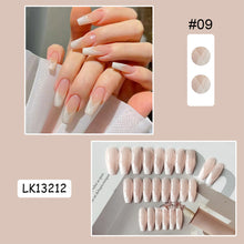 Load image into Gallery viewer, 24pcs/set Multicolor Cute Nail Patches Fake Nail Pieces Removable Fake Nails Extension Nail Art Accessories
