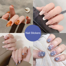 Load image into Gallery viewer, 24pcs/set Multicolor Nail Pieces Fake Nail Patches Removable Fake Nails Extension Nail Art Accessories
