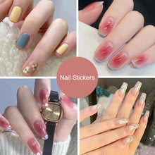 Load image into Gallery viewer, 24pcs/set Cute Nail Patches Multicolor Fake Nail Pieces Removable Fake Nails Extension Nail Art Accessories
