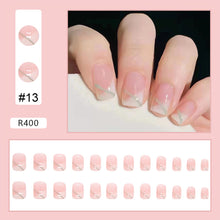 Load image into Gallery viewer, 24pcs/set Cute Nail Patches Multicolor Fake Nail Pieces Removable Fake Nails Extension Nail Art Accessories
